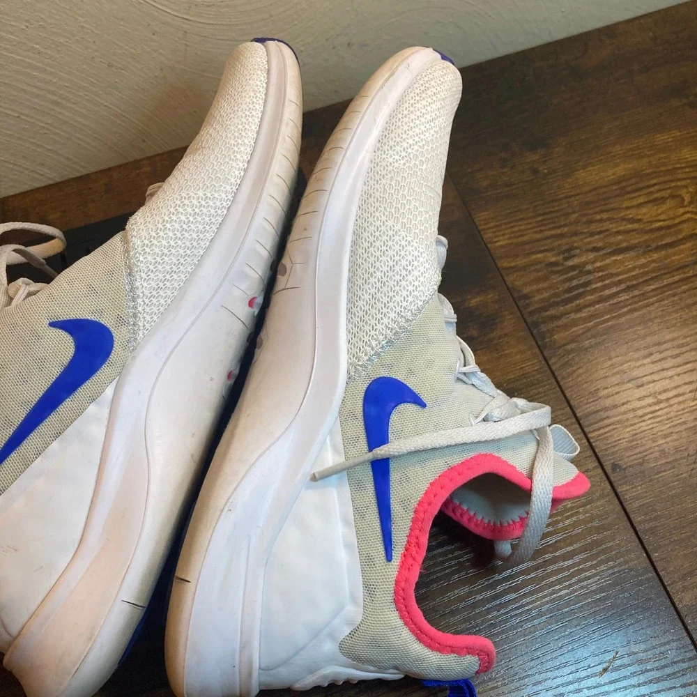 Nike Free TR 8 Running Training Shoes Womens 7.5 Gray Blue Pink 942888-041